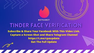 Tinder Face Verification System || Get Blue Batch|| How to Verify Your Tinder Account.