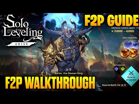 Workshop of Brilliant Light Baran - F2P COMPLETE WALKTHROUGH (Solo Leveling: ARISE)