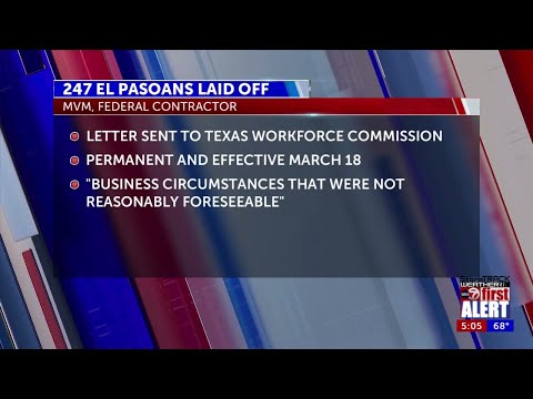 247 El Pasoans laid off