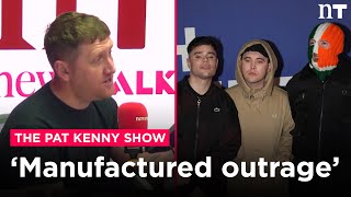 Kneecap manager Daniel Lambert addresses 'manufactured outrage' following band's comments | Newstalk