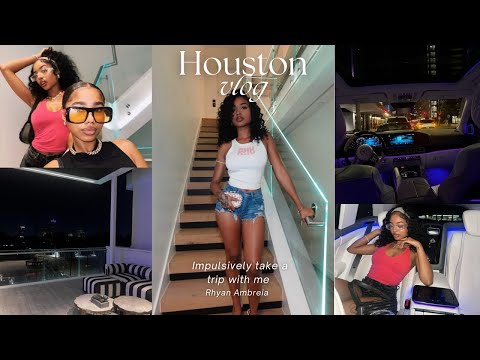 Impulsively take a trip with me: Houston Vlog