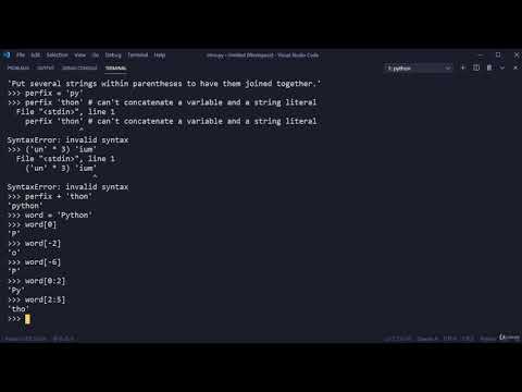 The Python Programming For Everyone lesson 17