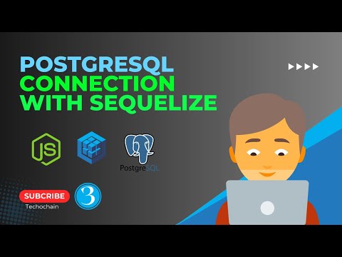 Postgresql connection setup with sequlize using nodejs and vscode |part-3 | #techochain #postgresql