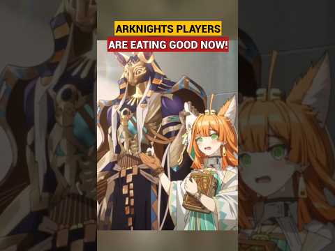 Arknights players eating good!