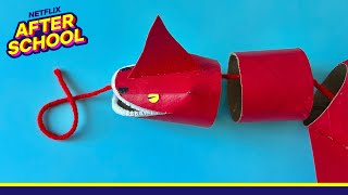 DIY Sea Monster Craft | The Sea Beast | Netflix Family