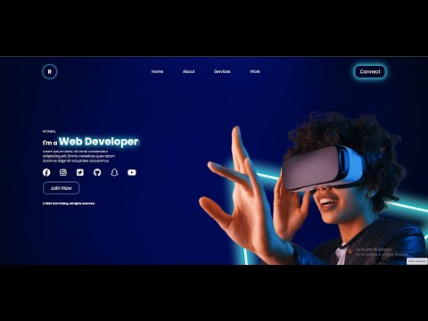 Responsive Portfolio Website Tutorial | HTML & CSS | Step-by-Step Guide