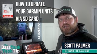 How to Update Garmin Units via SD Card - The Bass Tank TechTIp