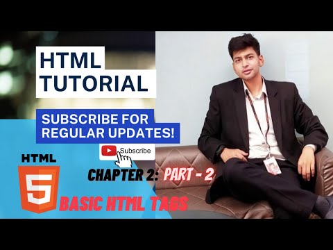Master Basic HTML Tags! | HTML Tutorial for All Students 🔥 | Chapter 2: Part 2