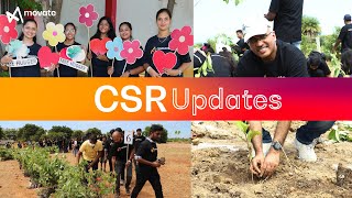 Movators Empowering Communities | Movate CSR Updates FY23 | Accelerate. Innovate. Movate
