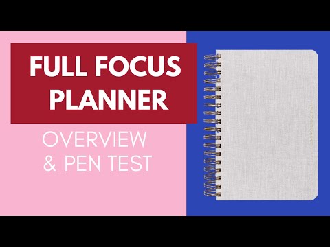 Full Focus Planner Walk Through