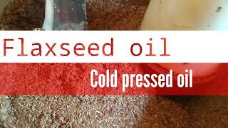 100% pure Flaxseed oil