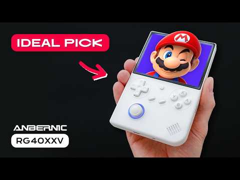 Anbernic RG40XXV Review, Firmware & Gameplay | ONE OF THE BEST RETRO CONSOLES