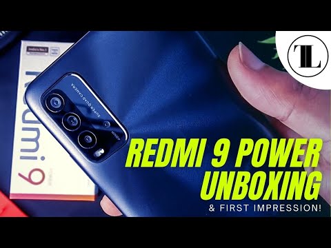 Redmi 9 Power Mobile Unboxing & First Impressions!!