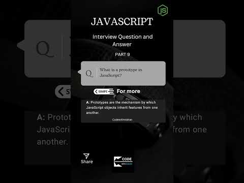 JavaScript Interview Question and Answer Part 9 #javascript #interview