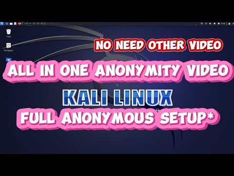 How To Be Anonymous || Tor & ProxyChains Setup. All in One Video. Pro Set-up.