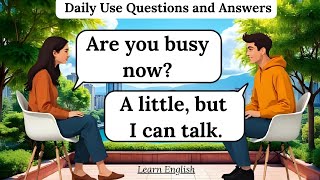 ✅ Simple English Conversation Practice for Beginners | Listening & Speaking