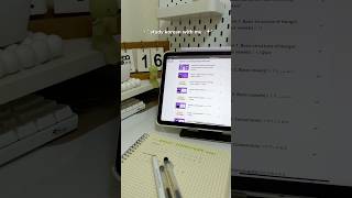 study with me — day 1 of learning korean #study #studywithme #aesthetic #asmr #foryou #shorts