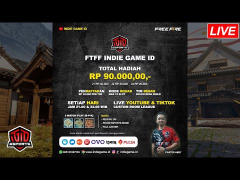 LIVE HARI INI : Fast Tournament Free Fire - 14 Maret 2025