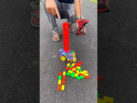 Rc Domino Funny Train Unboxing #shorts