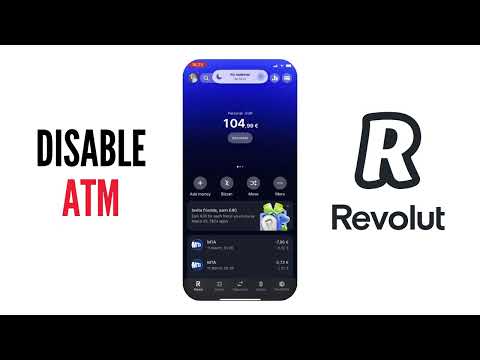 HOW to DISABLE ATM in Revolut | ATM Enable/Disable REVOLUT