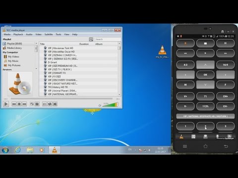 Control VLC Media Player, using Smartphone