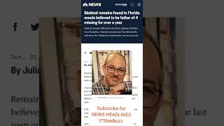 Skeletal remains found in Florida woods believed to be father of 4 missing for over a year