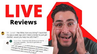 LIVE Fiverr Gig Reviews With Fiverr Pro Seller Mike Nardi