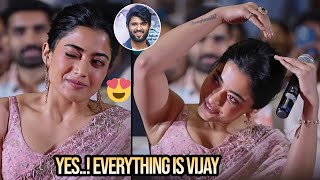 yes..! everything is Vijay Devarakonda 😍| Rashmika Confirms Her Relationship With Vijay