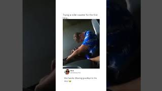 What the hell is going on here #shorts #funny #passedout #rollercoaster #hilarious #viral #reels