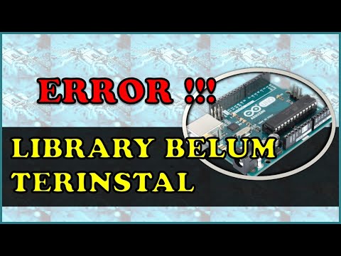 MENGATASI ERROR KARENA LIBRARY BELUM TERINSTALL