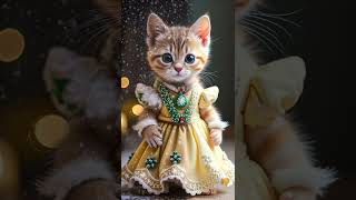 Cute Kitten Standing Like a Baby! 😻🐾 Cutest Thing Ever!