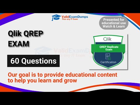 Qlik QREP, Qlik Replicate Certification Exam