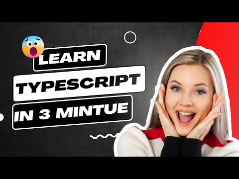 LEARN TYPESCRIPT IN 3 MIN | Unlock the Power of Typescript