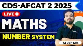 AFCAT & CDS 2 2025 Exam Maths Live - Number System