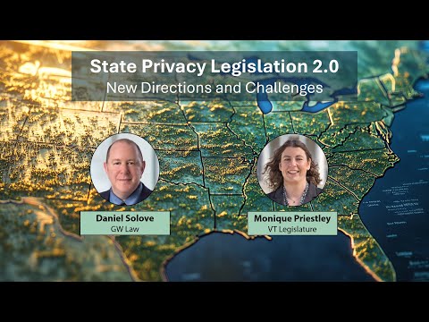 Webinar -  State Privacy Legislation 2 0