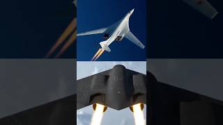 B2 Stealth Bomber vs Tu-160: Who Rules the Skies?#b2bomber #tu160 #aircraft #airdefense #shorts