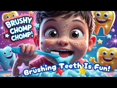 Brush Your Teeth Song for Preschoolers | Funny & Catchy! Kids Morning Routine Music | Silly Tunes!