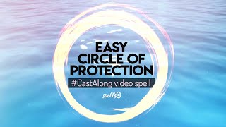 🔮✨ Circle of Protection: Easy Wicca Beginner Meditation #CastAlong