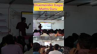 MATHS GURU AT RANKERS GURUKUL CAMPUS💯#shorts #mathsguru #rankersgurukulcampus #dharmenderdagarvlogs