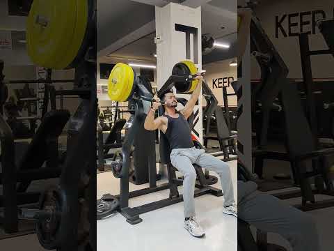 Shoulder workout ##videocreator #videocontent #gymexercise