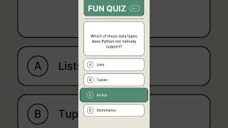Quiz #learnpython #csvision #python #programmingcourses #pythonforbeginners #pythontutorial #coding