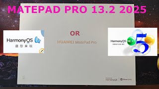 Does the new Huawei MatePad ship with HarmonyOS Next