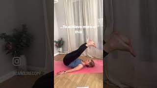 Finding the pilates Rollover hard? Try this #menopausehealth #pilates #pilatesfit #workout