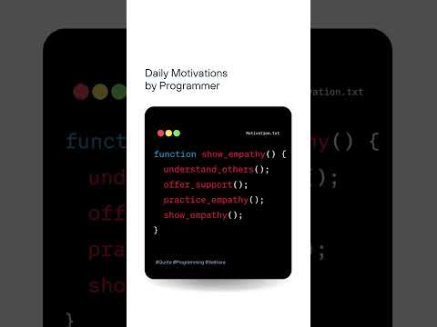Daily Motivations by Programmer