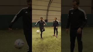 Skills tutorial ⚽🔥💯 #football #newskills #footbolltutoriyal #footballshorts #footballskil7 #skills