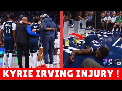 Kyrie Irving Injury Today | The Moment Kyrie Irving's Season Came to an End