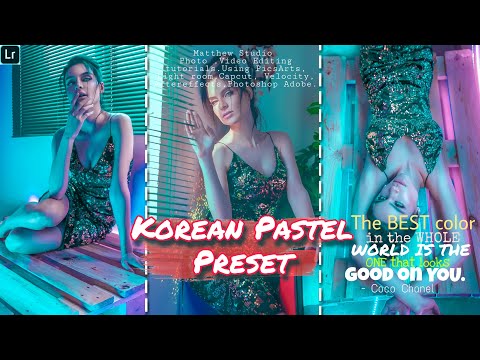 Korean Pastel Preset |Lightroom Adobe Preset Tutorials | Free Preset In DNG |Mobile Lightroom Preset