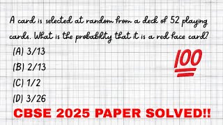CBSE Class 10 Math 2025 | Q8 Set 30/1/2 MCQs in 1 Min! | Fast Solving & Tips