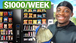 How I run a Successful Vending Machine Business at 23