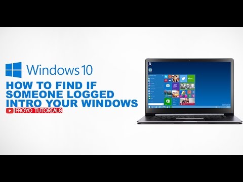 How To Find If Someone Logged Into Your Windows PC[ without Programme ]